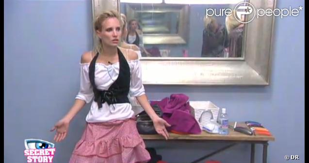 Quotidienne de Secret Story 6, jeudi 23 août 2012 sur TF1 - Audrey craque