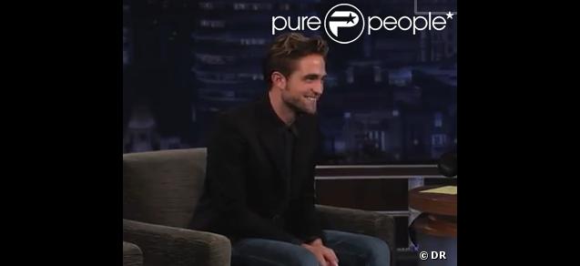Robert Pattinson, en interview pour le Jimmy Kimmel Live, première partie - août 2012