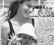 Jane Birkin et sa fille Charlotte en 1972 à Nice.