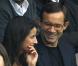 Jean-Luc Delarue et Anissa à Paris, le 21 septembre 2011.