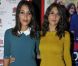 Leïla Bekhti et Géraldine Nakache à l'avant-première de  Nous York  au Festival d'Angoulême, le 25 août 2012.
