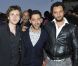 Nader Boussandel, Baptiste Lecaplain et Manu Payet, à l'avant-première de  Nous York  au Festival d'Angoulême, le 25 août 2012.