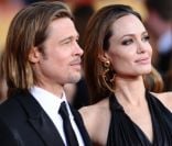 Brad Pitt et Angelina Jolie en janvier 2012.