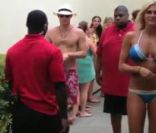 Le prince Harry au MGM Grand, un hôtel de Las Vegas le 18 août 2012.