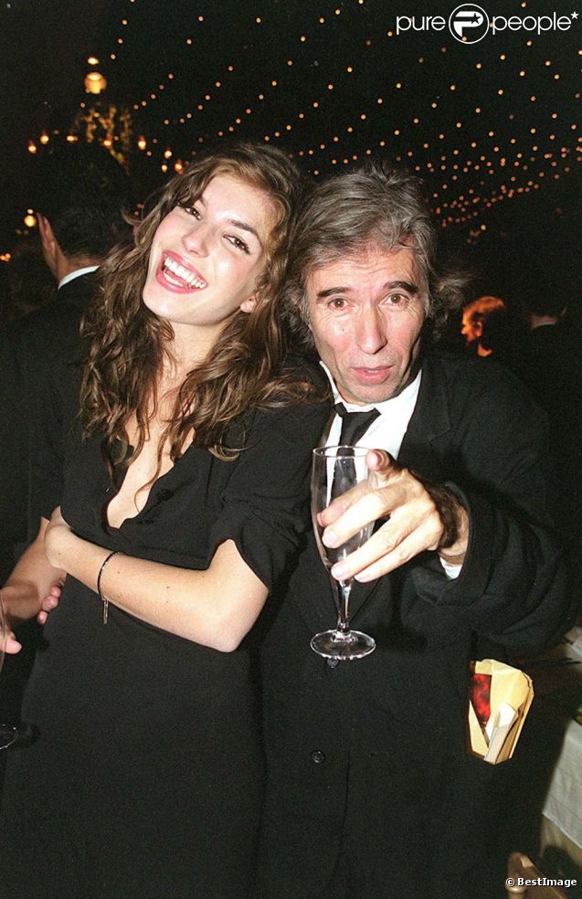 Lou Doillon et son père Jacques Doillon au Festival de Cannes, en mai 2001.