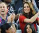 Kate Middleton et le prince William au vélodrome de Londres le 30 août 2012 au premier jour des Jeux paralympiques.