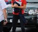 Kate Middleton et le prince William au vélodrome de Londres le 30 août 2012 au premier jour des Jeux paralympiques.