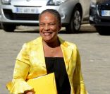 Christiane Taubira à Paris, le 22 août 2012.