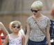Michelle Williams et sa fille Matilda, sept ans, en promenade au Bronx Zoo à New York. Le 31 août 2012.