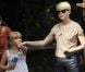 Michelle Williams et sa fille Matilda au Bronx Zoo à New York. Le 31 août 2012.