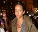 Rihanna, bousculée à son arrivée à Gare du Nord. Paris, le 1er septembre 2012.