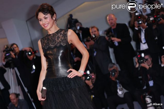 Olga Kurylenko lors de la présentation du film To the Wonder lors de la Mostra de Venise le 2 septembre 2012