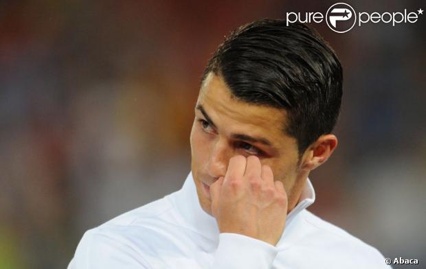 Cristiano Ronaldo le 27 juin 2012 durant l'Euro lors de leur match face à l'Espagne