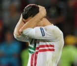 Cristiano Ronaldo le 27 juin 2012 durant l'Euro lors de leur match face à l'Espagne