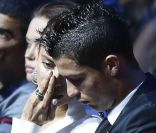 Cristiano Ronaldo le 30 août 2012 à Monaco avec sa compagne Irina Shayk