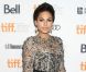 Eva Mendes, habillée par Dolce &amp; Gabbana, lors de la présentation au Festival du film international de Toronto de The Place Beyond the Pines le 7 septembre 2012
