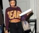 Rihanna sort du studio d'enregistrement à Londres le 8 septembre 2012