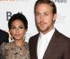 Eva Mendes et Ryan Gosling présentent  The Place Beyond The Pines  au Festival de Toronto, le 7 septembre 2012.