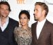 Bradley Cooper, Eva Mendes et Ryan Gosling présentent  The Place Beyond The Pines  au Festival de Toronto, le 7 septembre 2012.