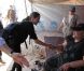  Angelina Jolie est allée à la rencontre des réfugiés syriens dans un camp de Mafraq, en Jordanie. Le 11 septembre 2012. 