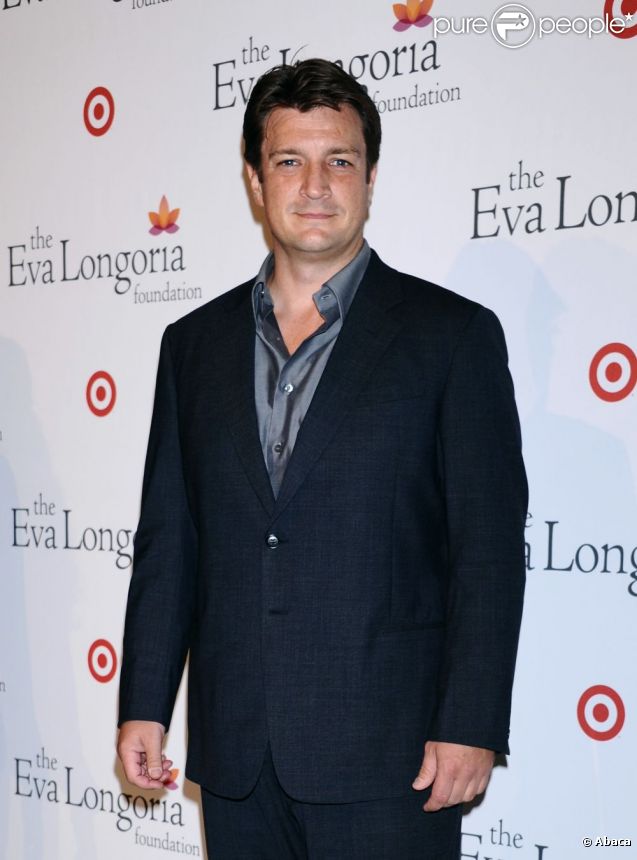Nathan Fillion au dîner donné par The Eva Longoria Foundation à l'occasion des ALMA Awards. Los Angeles, le 15 septembre 2012