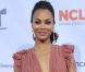 Zoe Saldana lors des ALMA Awards à Pasadena, le 16 septembre 2012