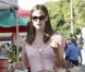 Jennifer Garner à Santa Monica avec ses enfants Violet, Seraphina et le petit dernier Samuel le 16 septembre 2012, Los Angeles