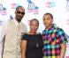 Snoop Dogg avec sa femme Shante Broadus et son fils Corde Calvin à Los Angeles le 19 juillet 2010.