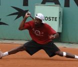 Gaël Monfils à Roland Garros le 21 mai 2009 à Paris
