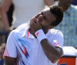 Jo-Wilfried Tsonga lors de l'US Open de New York City le 30 août 2012