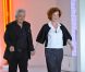 Pierre Arditi et Evelyne Buyle à l'enregistrement de  Vivement Dimanche , mercredi 19 septembre. L'émission sera diffusé dimanche 23 septembre par France 2.