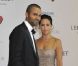  Tony Parker et sa compagne Axelle lors de la première édition du gala de charité "Monaco par coeur" au profit des associations Jeune J'écoute er CéKeDuBonheur à Monaco, le 22 septembre 2012 