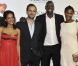  Fred Testot et Omar Sy lors de la première édition du gala de charité "Monaco par coeur" au profit des associations Jeune J'écoute er CéKeDuBonheur à Monaco, le 22 septembre 2012 