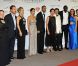  Fred Testot, Valérie Steffen, Tony Parker et sa douce Axelle, Caroline de Hanovre, Claude Boisson et Omar Sy lors de la première édition du gala de charité "Monaco par coeur" au profit des associations Jeune J'écoute er CéKeDuBonheur à Monaco, le 22 septembre 2012 
