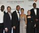  Omar Sy, Fred Testot, Steffen Valery, Tony Parker et sa douce Axelle, Claude Boisson et Boris Diaw lors de la première édition du gala de charité "Monaco par coeur" au profit des associations Jeune J'écoute er CéKeDuBonheur à Monaco, le 22 septembre 2012 