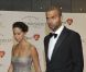  Tony Parker et sa compagne Axelle lors de la première édition du gala de charité "Monaco par coeur" au profit des associations Jeune J'écoute er CéKeDuBonheur à Monaco, le 22 septembre 2012 