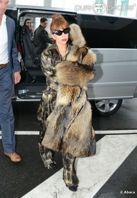 Lady Gaga le 24 septembre 2012 à Paris