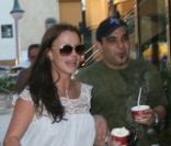 Britney Spears et Sam Lufti, en octobre 2007, à Los Angeles.