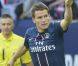 Kévin Gameiro célèbre son premier but face à Sochaux sur la pelouse du Parc des Princes. Paris, le 29 septembre 2012.