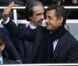 Nicolas Sarkozy assiste à la rencontre entre le Paris Saint-Germain et le FC Sochaux au Parc des Princes. Paris, le 29 septembre 2012.