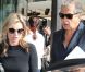 Kate Moss et Mario Testino quittant le Café de Flore, à Paris, le 1er octobre 2012.