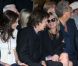 Kate Moss, Paul McCartney, son épouse Nancy Shevell et Mario Testino au premier rang du défilé Stella McCartney au Palais Garnier, à Paris, le 1er octobre 2012.