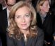 Valérie Trierweiler au premier rang du défilé Saint Laurent Paris, au Grand Palais, à Paris, le 1er octobre 2012.