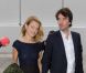 Antoine Arnault et Natalia Vodianova, amoureux au défilé Louis Vuitton le 3 octobre 2012 à Paris