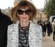 Anna Wintour au défilé Louis Vuitton le 3 octobre 2012 à Paris