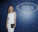 Scarlett Johansson, superbe en total look blanc lors du cocktail Tod's à Paris le 1er octobre 2012 à l'ambassade d'Italie