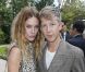 Erin Wasson et Jefferson Hack lors du cocktail Tod's à Paris le 1er octobre 2012 à l'ambassade d'Italie