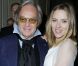 Scarlett Johansson et Diego Della Valle lors du cocktail Tod's à Paris le 1er octobre 2012 à l'ambassade d'Italie