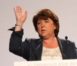 Martine Aubry à La Rochelle, le 25 août 2012.