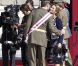 La famille royale d'Espagne était rassemblée en tenue officielle le 1er octobre 2012 pour la remise de la Croix du mérite collectif San Fernando au régiment de cavalerie Alcantara.